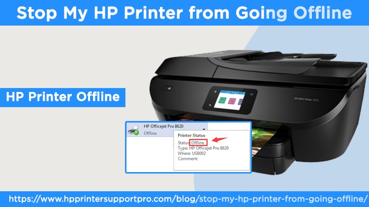 My HP Printer is Offline | How to Get Back Online